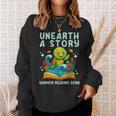 Book Sea Turtle Summer Reading 2026 Unearth a Story Sweatshirt Gifts for Her Book Sea Turtle Summer Reading 2026 Unearth a Story Sweatshirt Gifts for Her