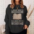 Book Worth Banning Is A Book Worth Reading Readers Sweatshirt Gifts for Her