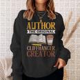 Book Writer Cliffhanger Creator Author Book Writing Novelist Sweatshirt Gifts for Her