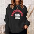 Bookaholic Book Lovers Librarian Teacher Book Reader Sweatshirt Gifts for Her