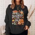 All Booked For Fall Cute Book Lover Autumn Reading Bookish Sweatshirt Gifts for Her All Booked For Fall Cute Book Lover Autumn Reading Bookish Sweatshirt Gifts for Her