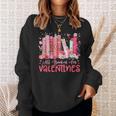 All Booked For Valentine Book Reading Women Girl Teacher Sweatshirt Gifts for Her