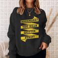 Bookmark You Mean Quitter Strip Literary Book Reading Sweatshirt Gifts for Her Bookmark You Mean Quitter Strip Literary Book Reading Sweatshirt Gifts for Her