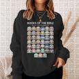 Books Of The Bible Old Testament Christian Bible Reader Sweatshirt Gifts for Her Books Of The Bible Old Testament Christian Bible Reader Sweatshirt Gifts for Her