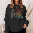 Books Book Lovers Book Lovers Reading Bookworm Sweatshirt Gifts for Her