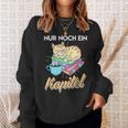 Books And Cats Saying Just One More Chapter Sweatshirt Gifts for Her Books And Cats Saying Just One More Chapter Sweatshirt Gifts for Her