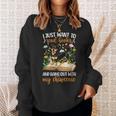 Books And My Chiweenie Owner Chiweenie Lover Sweatshirt Gifts for Her