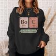 Books And Coffee Periodic Table Elements The Perfect Element Sweatshirt Gifts for Her