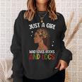 Books And Locs Loc'd Dreadlocs Locd Hair Sweatshirt Gifts for Her