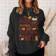 Books And Pumpkin Spice Cute Fall Aesthetic Sweatshirt Gifts for Her