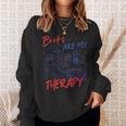 Books Are My Therapy Book Lover Bookworm Library Sweatshirt Gifts for Her Books Are My Therapy Book Lover Bookworm Library Sweatshirt Gifts for Her