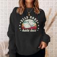 Books Read More Hate Less Book Lover Sweatshirt Gifts for Her