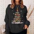 Bookshelf Christmas Tree Books For Book Lovers And Librarian Sweatshirt Gifts for Her Bookshelf Christmas Tree Books For Book Lovers And Librarian Sweatshirt Gifts for Her