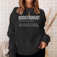 Booktrovert For Book Lover Sweatshirt Gifts for Her Booktrovert For Book Lover Sweatshirt Gifts for Her