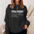 Booktrovert Reading Book Lover Sweatshirt Gifts for Her