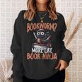 Bookworm For Book Lover Reading Librarian Sweatshirt Gifts for Her