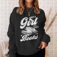 Bookworm Book Reading Just A Girl Who Loves To Read Books Sweatshirt Gifts for Her
