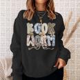 Bookworm Coquette Bow Booktrovert Reading Lover Bookish Sweatshirt Gifts for Her