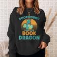 Bookworm Kids Dragon Lover Book Reader Fun Sweatshirt Gifts for Her Bookworm Kids Dragon Lover Book Reader Fun Sweatshirt Gifts for Her