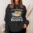 Bookworm Librarian Hoarder Cat Book Reading Hoarding Sweatshirt Gifts for Her