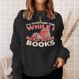 Bookworm Novel Writer Literature Bibliophile Library Books Sweatshirt Gifts for Her