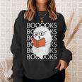Booooks Cute Ghost Reading Books Halloween For Teacher &Kids Sweatshirt Gifts for Her Booooks Cute Ghost Reading Books Halloween For Teacher &Kids Sweatshirt Gifts for Her