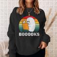Booooks Funny Halloween Ghost Books For Bookworm Readers Sweatshirt Gifts for Her Booooks Funny Halloween Ghost Books For Bookworm Readers Sweatshirt Gifts for Her