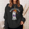 Boooooks Halloween Ghost Reading Book For Teacher & Student For Men Women Kids Sweatshirt Gifts for Her Boooooks Halloween Ghost Reading Book For Teacher & Student For Men Women Kids Sweatshirt Gifts for Her