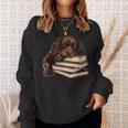 Boykin Spaniel Books Dog Breed Graphic Sweatshirt Gifts for Her Boykin Spaniel Books Dog Breed Graphic Sweatshirt Gifts for Her