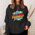 Boys Samuel Comic Book Superhero Name Sweatshirt Gifts for Her