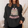 Brother Book First Chapter Birthday Family Matching Party Sweatshirt Gifts for Her