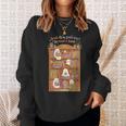 Bruh Its A Good Day To Read A Book Cute Ghost Reader Sweatshirt Gifts for Her