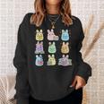 Bunny Reading Books Easter Day Teacher Librarian Book Lover Sweatshirt Gifts for Her Bunny Reading Books Easter Day Teacher Librarian Book Lover Sweatshirt Gifts for Her
