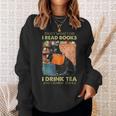 Bunny That's What I Do I Read Books And I Know Things Sweatshirt Gifts for Her