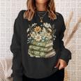 Camo Floral Books Wildflower Botanical Reading Lover Sweatshirt Gifts for Her Camo Floral Books Wildflower Botanical Reading Lover Sweatshirt Gifts for Her