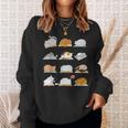 Cat Books For Bookworm And Reading Fan As Cat Owner Sweatshirt Gifts for Her