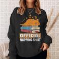 Cat Sleeping Napping Bookworm Reading Book Lover Book Nerd Men Women Kids Sweatshirt Gifts for Her