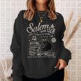Cat Witch Salem Book Club Reading Halloween Book Lover Sweatshirt Gifts for Her Cat Witch Salem Book Club Reading Halloween Book Lover Sweatshirt Gifts for Her