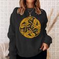 Celtic Book Of Kells Trinity Hounds Sweatshirt Gifts for Her Celtic Book Of Kells Trinity Hounds Sweatshirt Gifts for Her