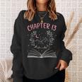 Chapter 13 Birthday Reading Book Lovers 13 Year Old Sweatshirt Gifts for Her