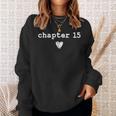 Chapter 15 Book Lovers Readers & Authors 15th Birthday Sweatshirt Gifts for Her Chapter 15 Book Lovers Readers & Authors 15th Birthday Sweatshirt Gifts for Her