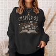 Chapter 22nd Birthday Bookworm 22 Years Old For Book Lovers Sweatshirt Gifts for Her