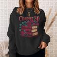 Chapter 30 Gothic 30th Birthday Book Lover Dark Romance Sweatshirt Gifts for Her Chapter 30 Gothic 30th Birthday Book Lover Dark Romance Sweatshirt Gifts for Her