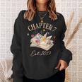 Chapter 7 Years Old For Book Lover 7th Birthday Bookworm Sweatshirt Gifts for Her