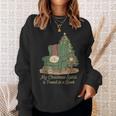 My Christmas Spirit Is Found In a Book Cozy Reading Graphic Sweatshirt Gifts for Her