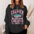 Closing This Chapter Retired Librarian 2025 Book Retirement Sweatshirt Gifts for Her