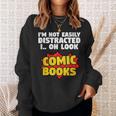 Comic Book Collector Comics Lover Comic Book Collecting Sweatshirt Gifts for Her