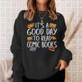Comic Book Reading Collector Nerd Fan Anime Book Sweatshirt Gifts for Her