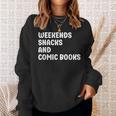 Comic Books I Love Comic Books For Men And Women Sweatshirt Gifts for Her