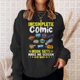 Comics Collector Gear Comic Book Collecting Comics Lover Sweatshirt Gifts for Her